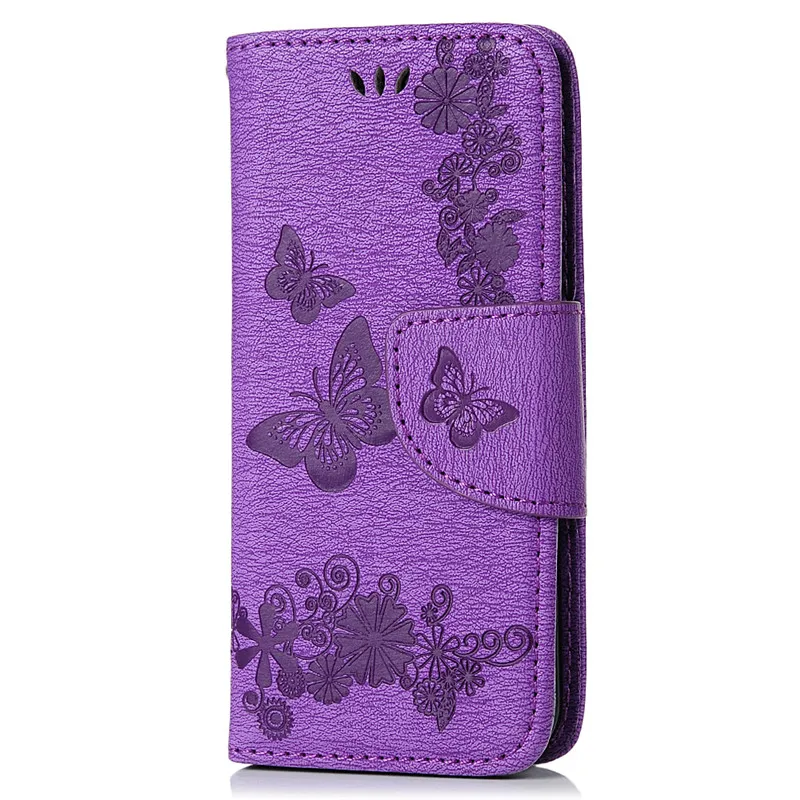 Модные 3D Тиснение кожаный чехол для Ipod Touch 5/6 защитные слотов карт телефона Флип