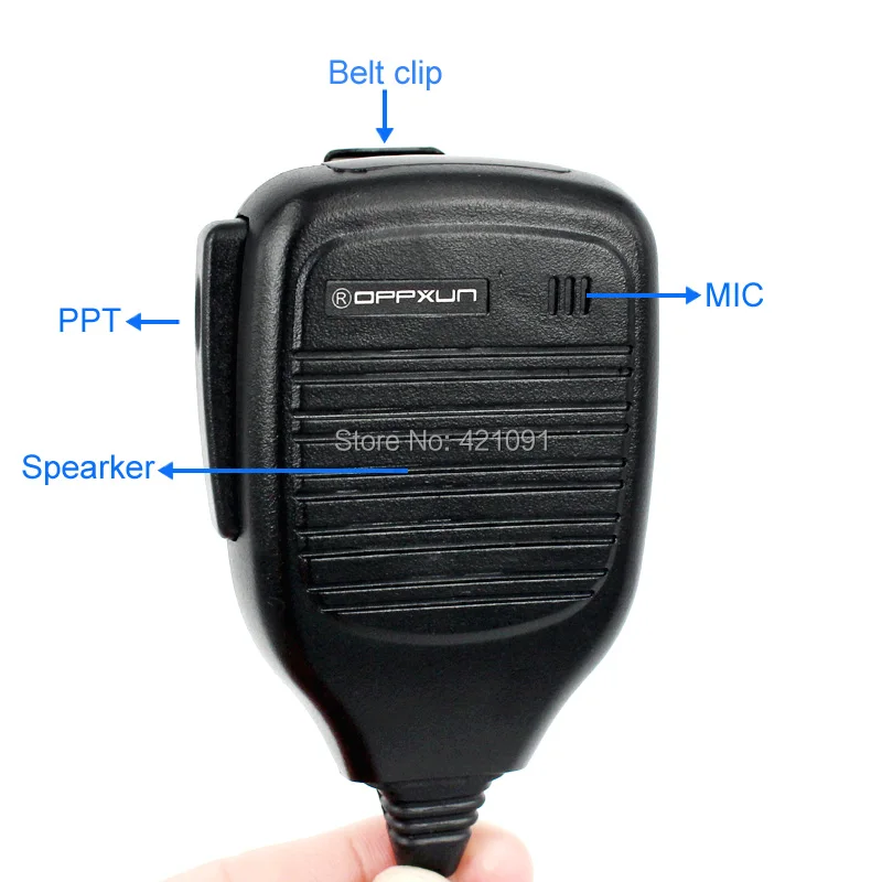 2 Pin портативный динамик/микрофон для MOTOROLA GP300 GP88 GP88S GP2000 GP68 CP040 CP200 P450 иди и болтай Walkie Talkie радио