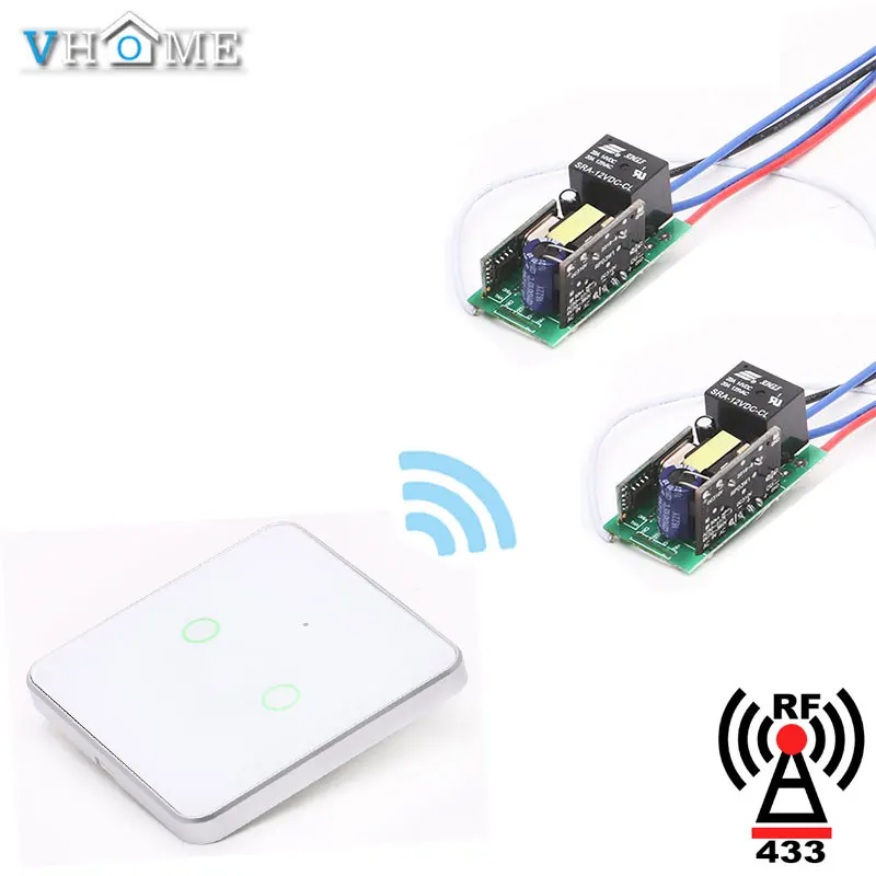Vhome беспроводной датчик дистанционного управления RF 433 МГц 80 220 В переключатель