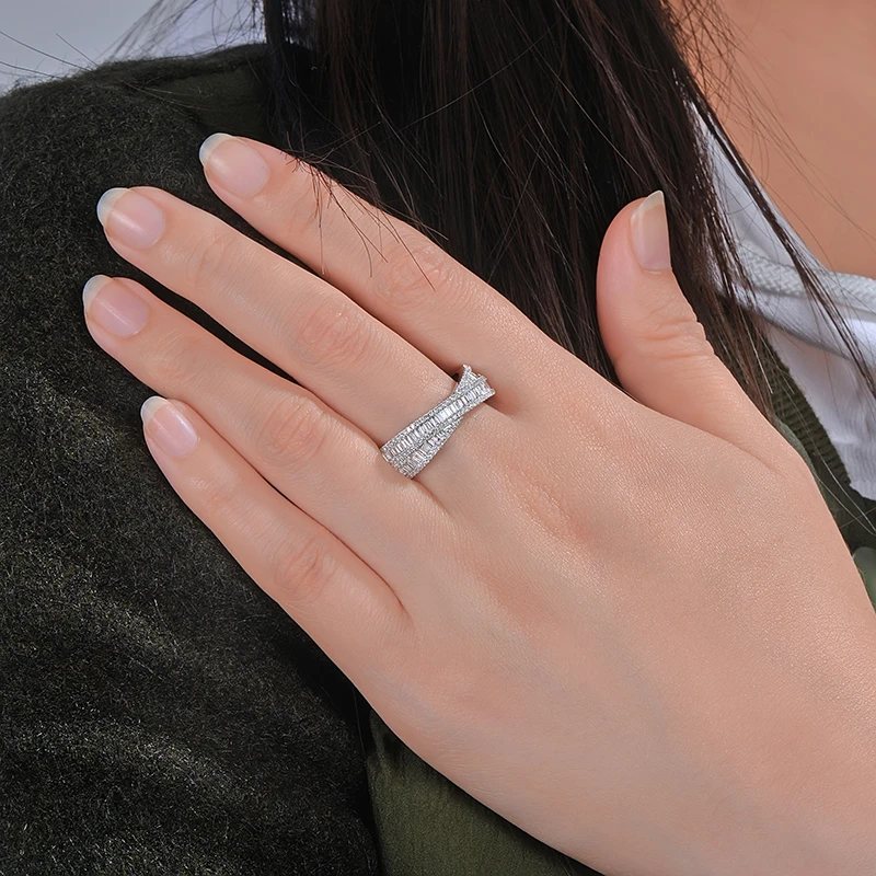 Рисунок 6 - 14K Золотое бриллиантовое свадебное кольцо