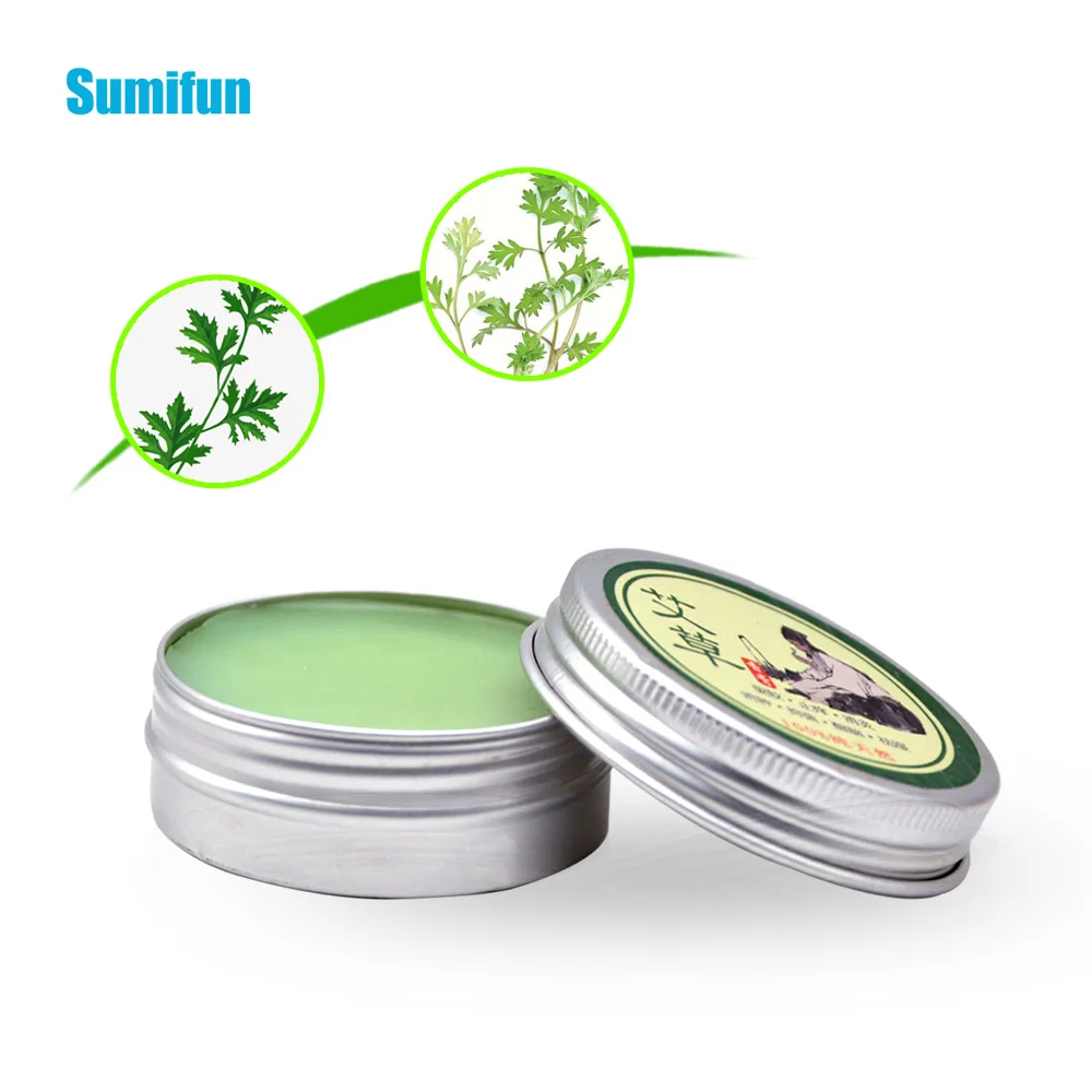 3pcs Wormwood Ointment Cooling Oil Moxa Moxibustion Cream Balm Anti Motion Itching Chinese Medical Herbal Plaster D1867 | Красота и