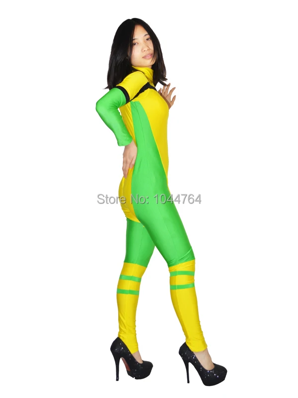 Зеленый костюм-Изгой для девочек женский костюм косплея супергероя на Хэллоуин