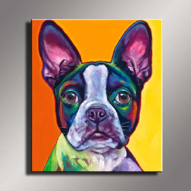 Картина маслом Цезарь Современная картина на холсте абстрактная живопись