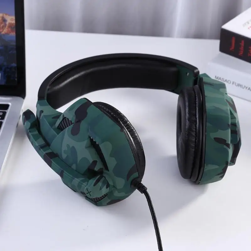 Игровые наушники для компьютера и ноутбука для PS4/xbox ONE Casque Bass игровая гарнитура с микрофоном 3D стерео бас ПК игровые наушники