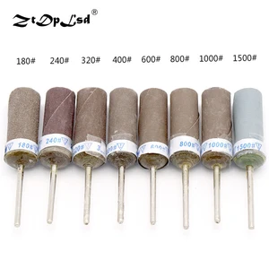 Шлифовальные ленты ZtDpLsd, хвостовик 2,35 мм, наждачная бумага, шлифовальные круги, головка для электродрели Dremel, абразивные вращающиеся инструменты, ленточная бумага, 1 шт.