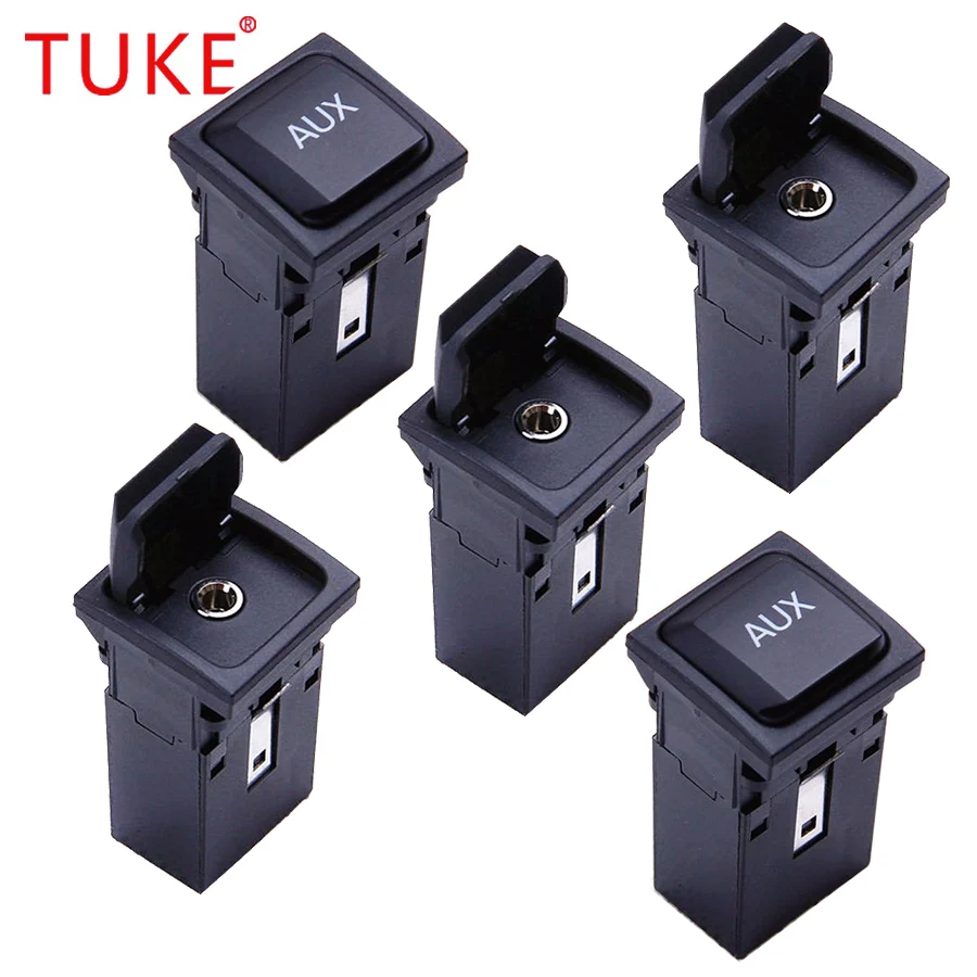 TUKE OEM 5KD035724A VW RCD510 RCD310 RCD300 RNS315 AUX переключатель для Jetta MK5 MK6 Golf Scirocco | Автомобили и