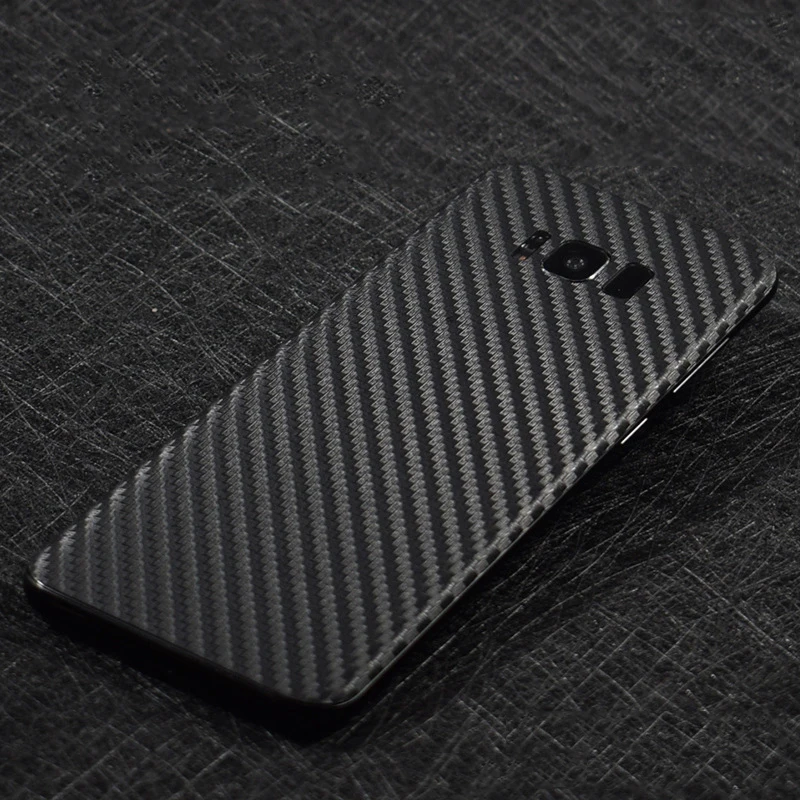 5 цветов углеродного волокна задняя пленка для Samsung Galaxy S8 + плюс телефон