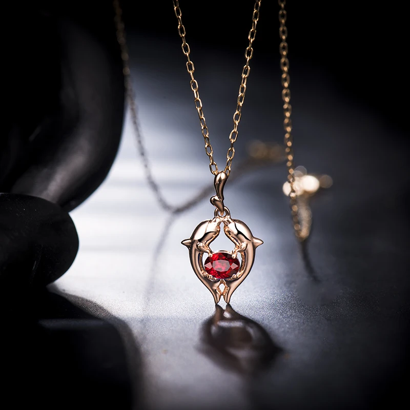 LOVERJEWELRY модные Кулоны из нержавеющей стали для женщин однотонные 18kt розовое