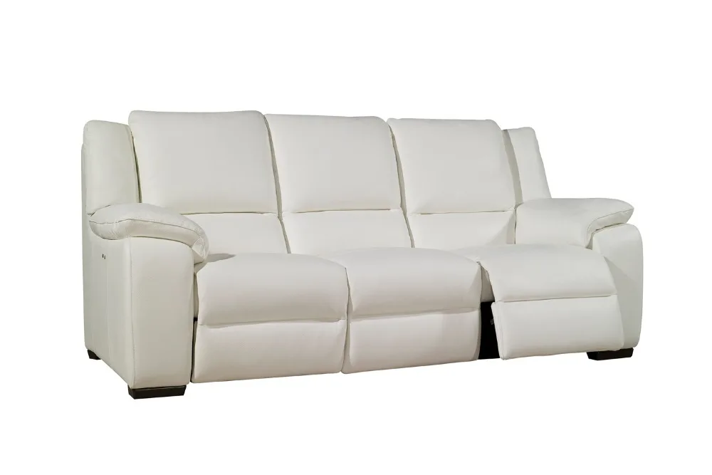 real leather sofa set living room sectional/corner home furniture couches functional headrest U shape recliner | Мебель