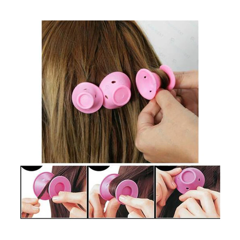 10 шт. силиконовые бигуди для волос без нагрева|Бигуди| |