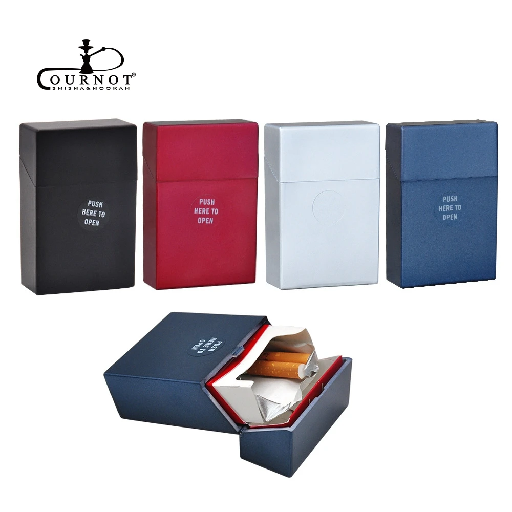 COURNOT обычный пластиковый сигаретный переносной чехол для хранения обычных