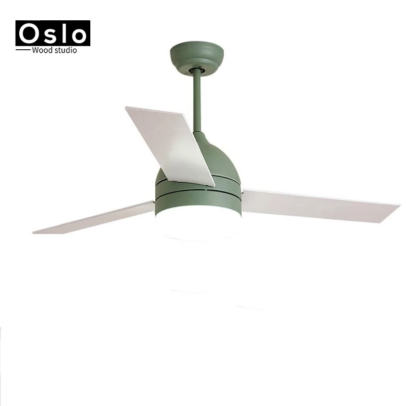 Macaron цветной 42 дюймовый Европейский Золотой современный светодиодный потолочный