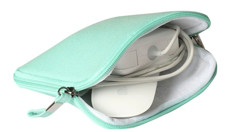 Charger Sleeve Mouse Power Adapter Case Soft Bag Storage For Mac MacBook Air Pro | Компьютеры и офис