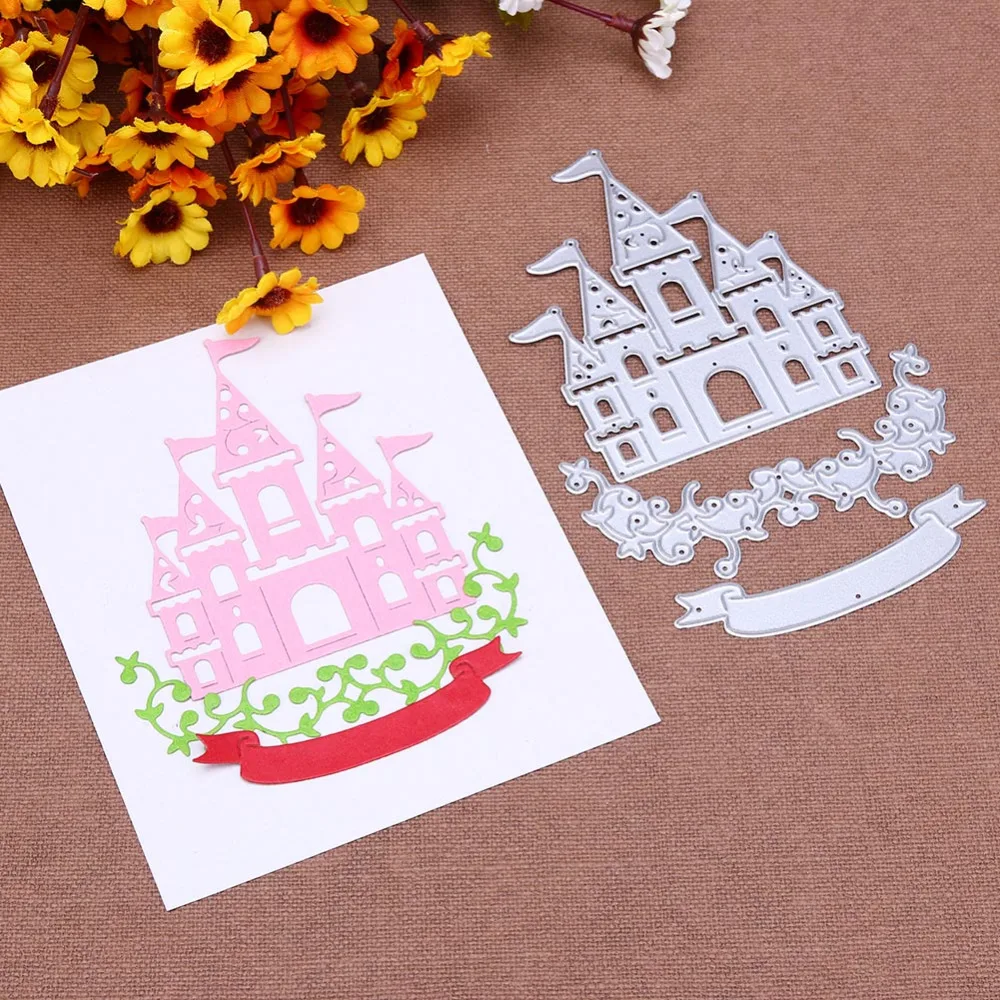 3 шт. трафареты для высечки замка виноградной лозы|stencil for diy|stencils diy scrapbookingstencils