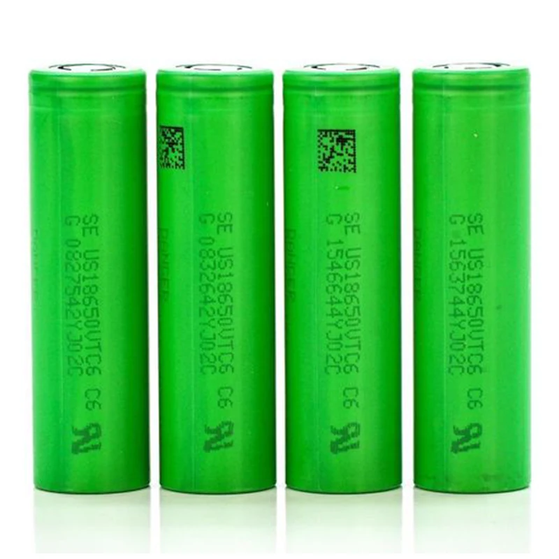 3 7 V 18650 VTC4 2100 мА/ч VTC6 3000 мАч с высоким потоком энергии 30A батарея для sony US18650VTC4 US18650VTC6