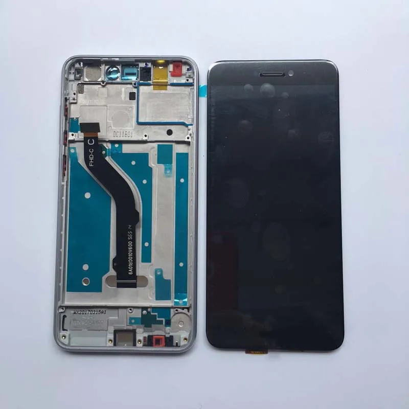 Для Huawei honor 8 Youth Edition honor 8 lite PRA-TL10 PRA-AL00 PRA-AL00X ЖК-дисплей дисплей Сенсорный экран дигитайзер в сборе+ рамка