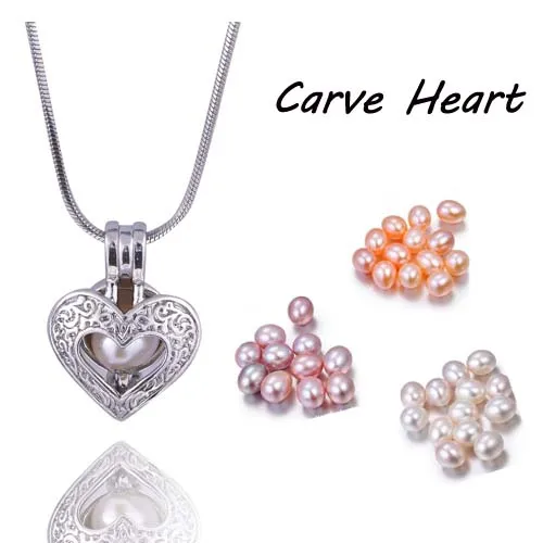 Медальон кулон ожерелье Вырезать Сердце клетка эфирное масло диффузор медальон