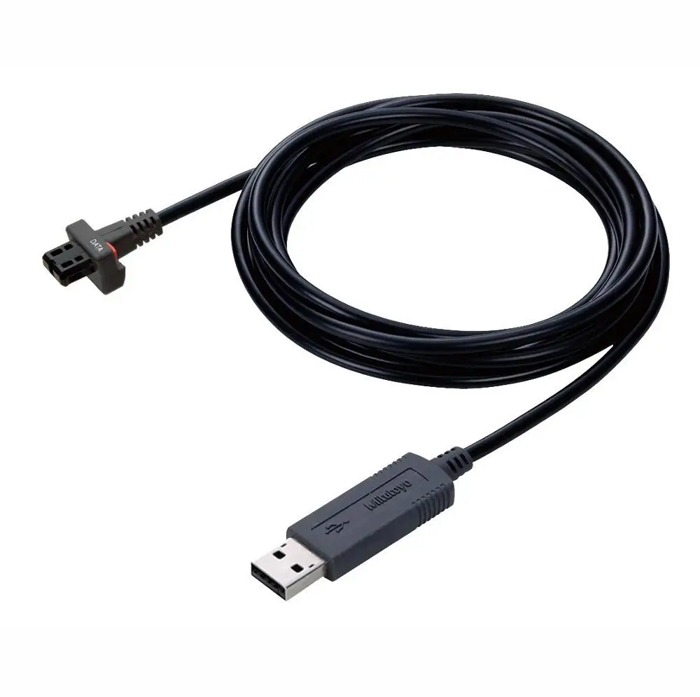 Mitutoyo 06ADV380C/06AFM380C USB входной инструмент кабель для передачи данных, используемый для дигиматических суппортов, высота gage, с переключателем данных Быстрая