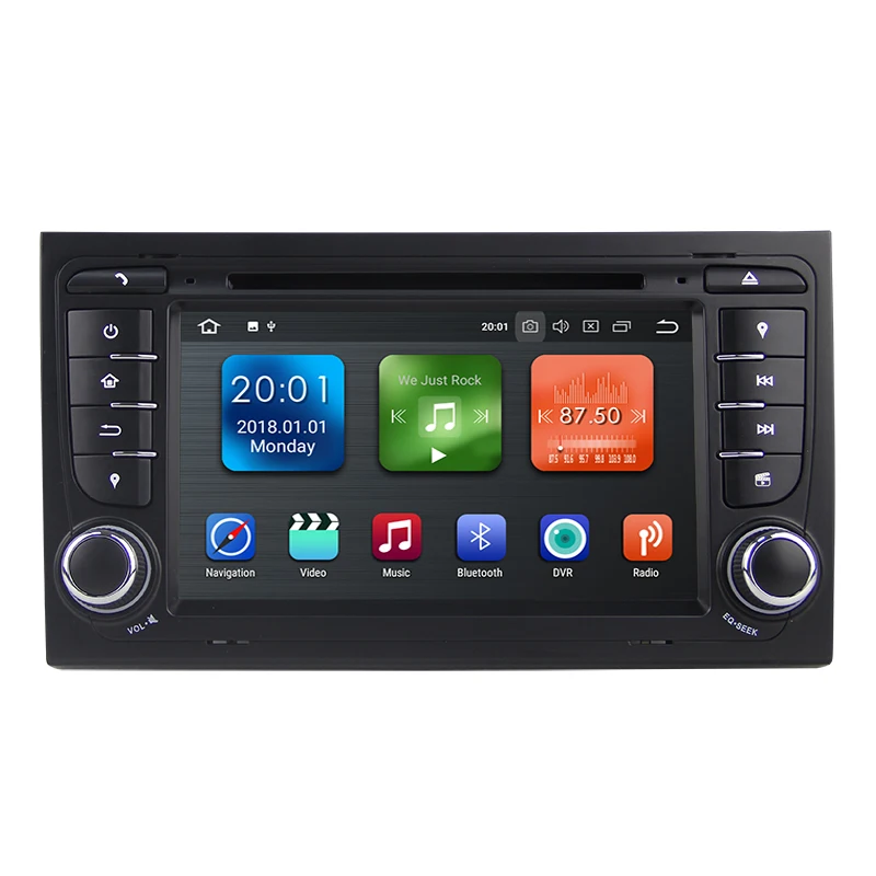 KSAOTU 7 &quotDAB + 4G Android 8 1 автомобильный DVD плеер SD GPS для Audi A4 (2002 2007)|Автомагнитолы| |