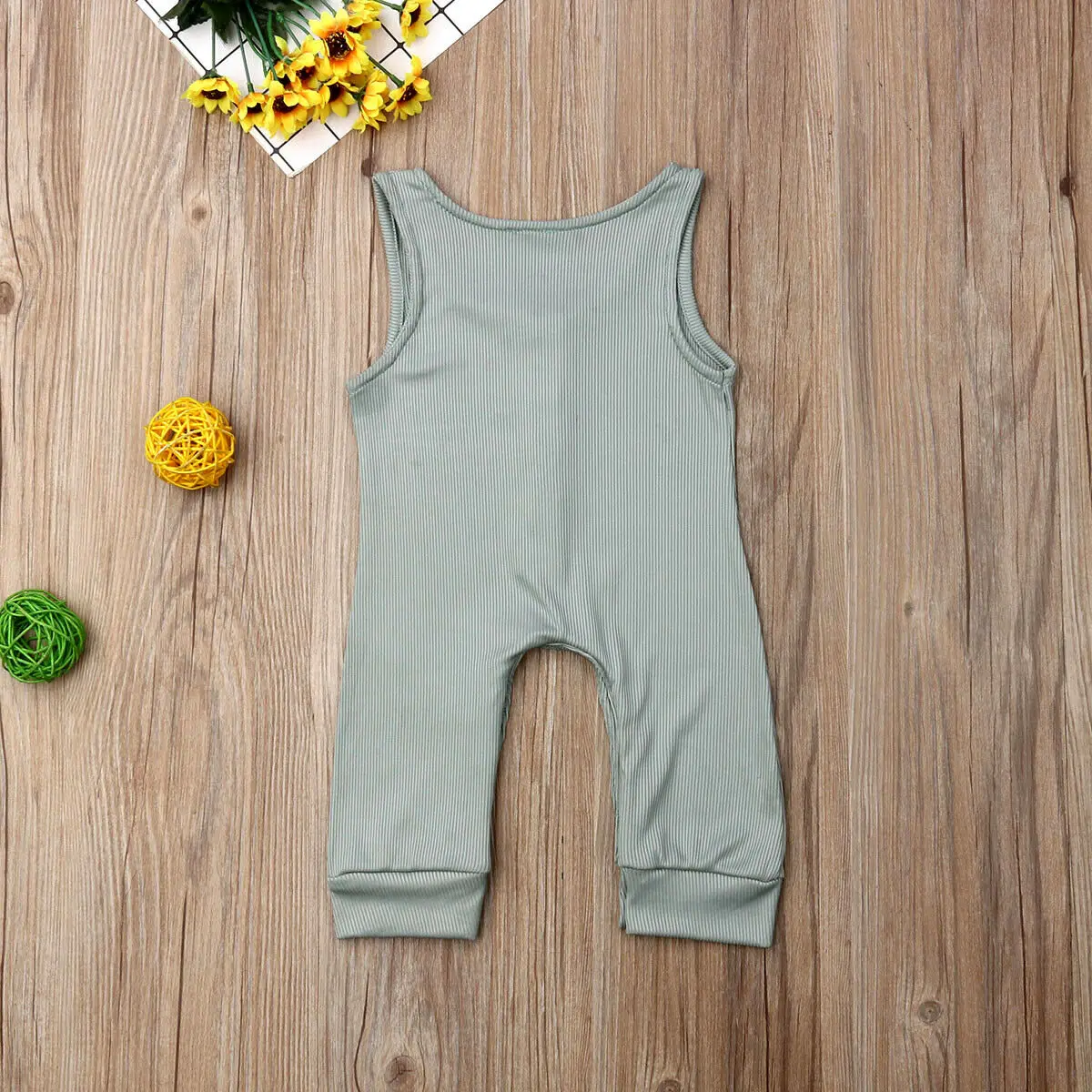 Комбинезон без рукавов для маленьких мальчиков цельный хлопковый комбинезон на