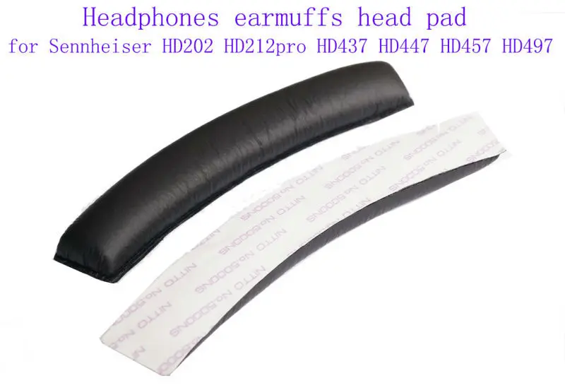Сменная подушка для головной повязки поролоновая наушников Sennheiser HD202 HD212 HD447 HD457