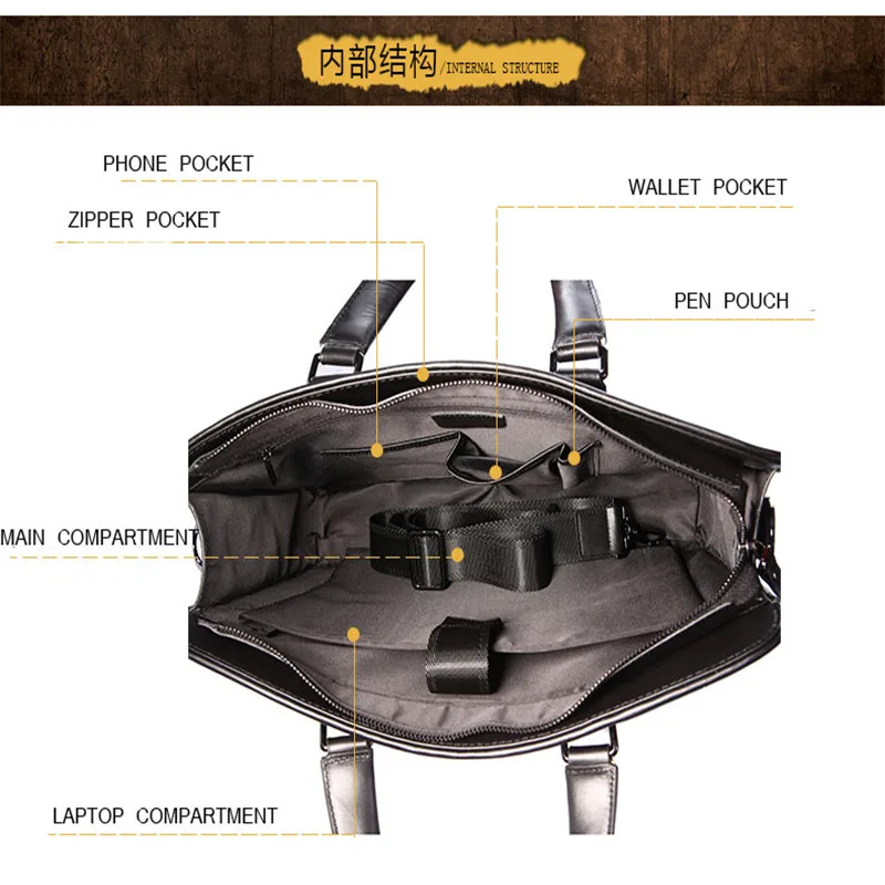 Сумка мессенджер мужская из натуральной кожи брендовая черная трикотажная