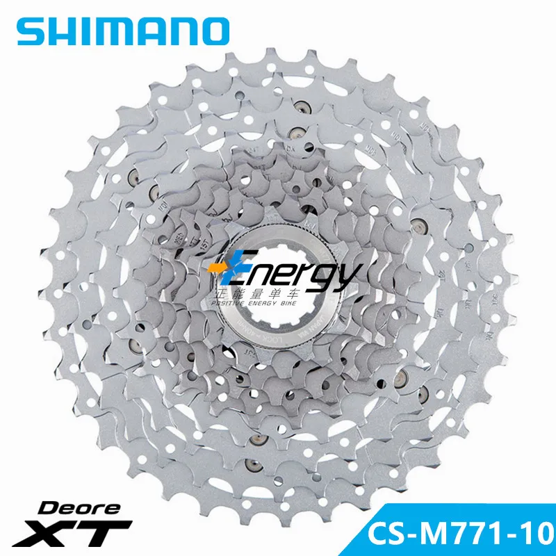 SHIMANO XTR DEORE XT M771/981 MTB горный велосипед 10S кассета 11-34T цепные колеса велосипеда Запчасти 10/30 маховик
