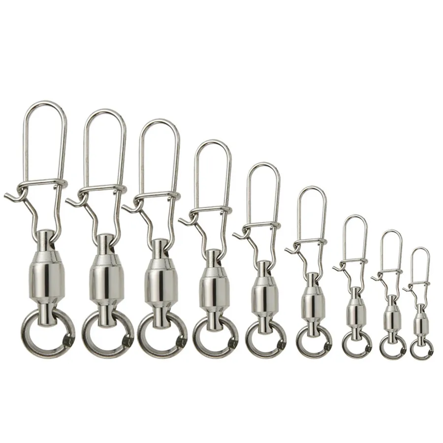 20 штук Нержавеющая сталь кольцо подшипника для повышения карабина булавки