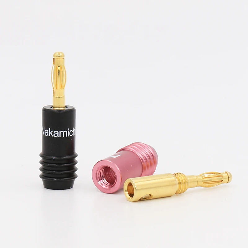 Бесплатная доставка 8 шт. высокопроизводительный позолоченный аудиоразъем Nakamichi