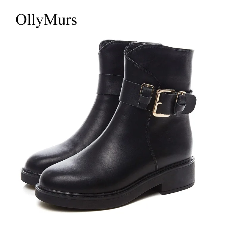 Botas mujer 2019 повседневная обувь женские Ботинки Martin ретро модный бренд Женская из