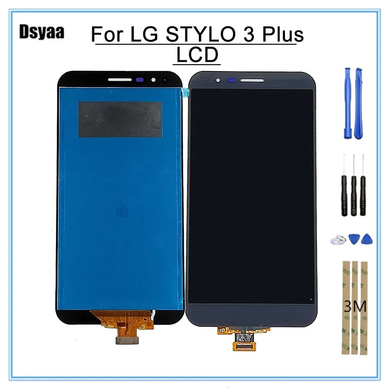 Для LG Stylus 3 Plus LS777 ЖК дисплей и кодирующий преобразователь сенсорного экрана в