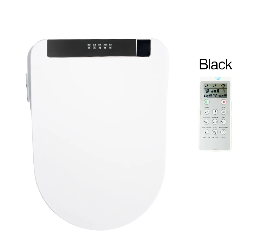 KOHEEL LCD 3 Color Intelligent Toilet Seat Elongated Electric Bidet Cover Smart Bidet Heating Smart Toilet Seat