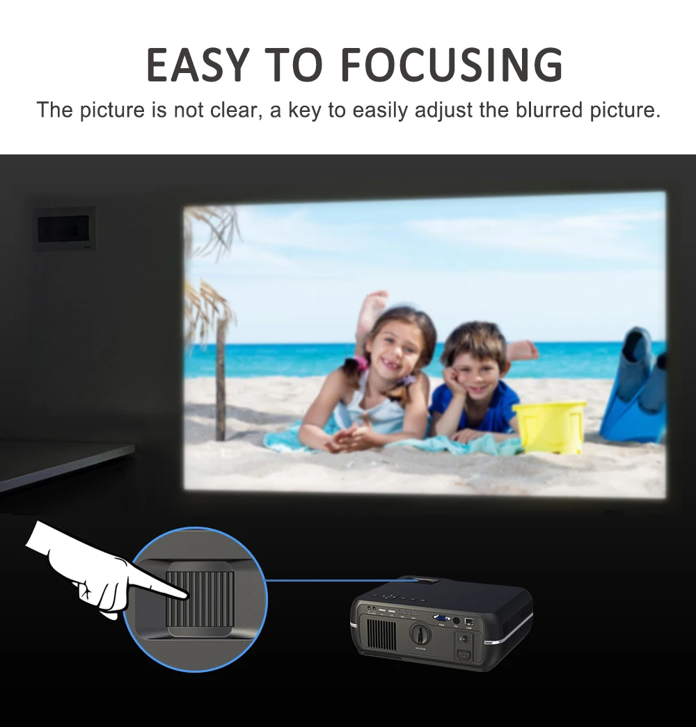 DH-A10 видео домашний Android WiFi проектор Full HD светодиодный ЖК-дисплей домашний кинотеатр умный проектор ТВ видео проектор