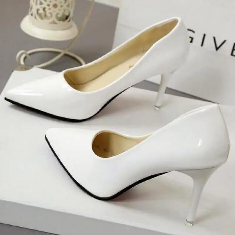 2018 популярная женская обувь туфли-лодочки с острым носком модельные туфли из