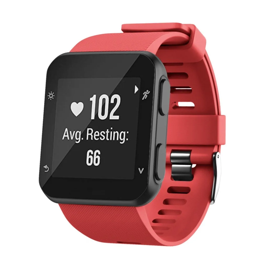 Браслет ремешок для Garmin Forerunner 35 спортивный силиконовый сменный Смарт-часы модные носимые аксессуары