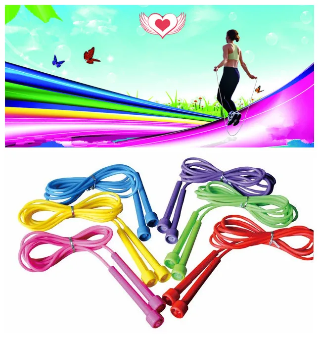 Бесплатная доставка 2 8 м розовая скоростная Строительная веревка скакалка