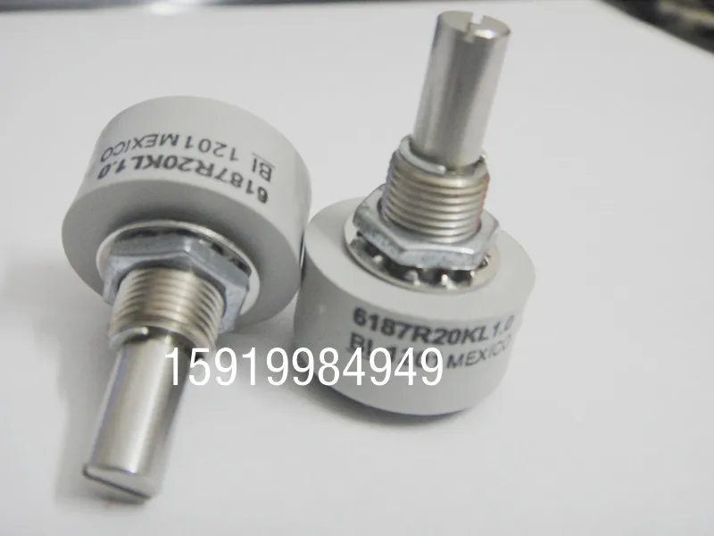 

[VK] BI1 potentiometer 6187R20K 6187R conductive plastic potentiometer angle sensor imported switch