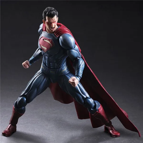 Фигурки Супермена игрушки Kai Dawn of Justice 270 мм аниме-модель Бэтмен против игровые