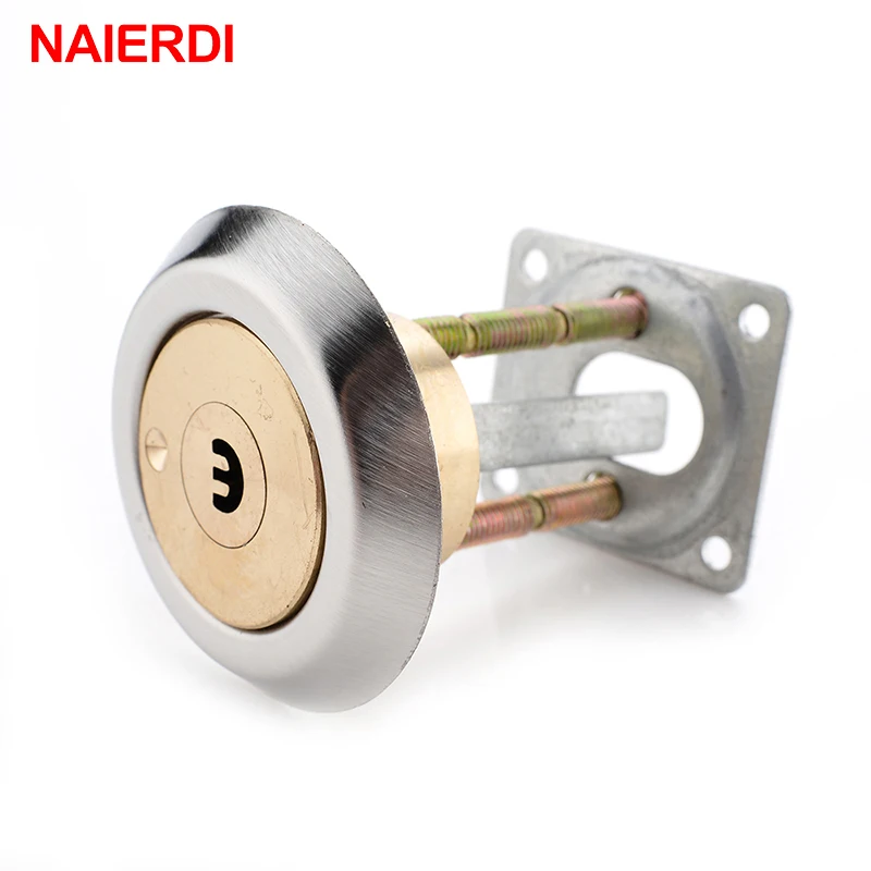 Входной дверной замок NAIERDI цилиндрический медный сердечник с умными клавишами