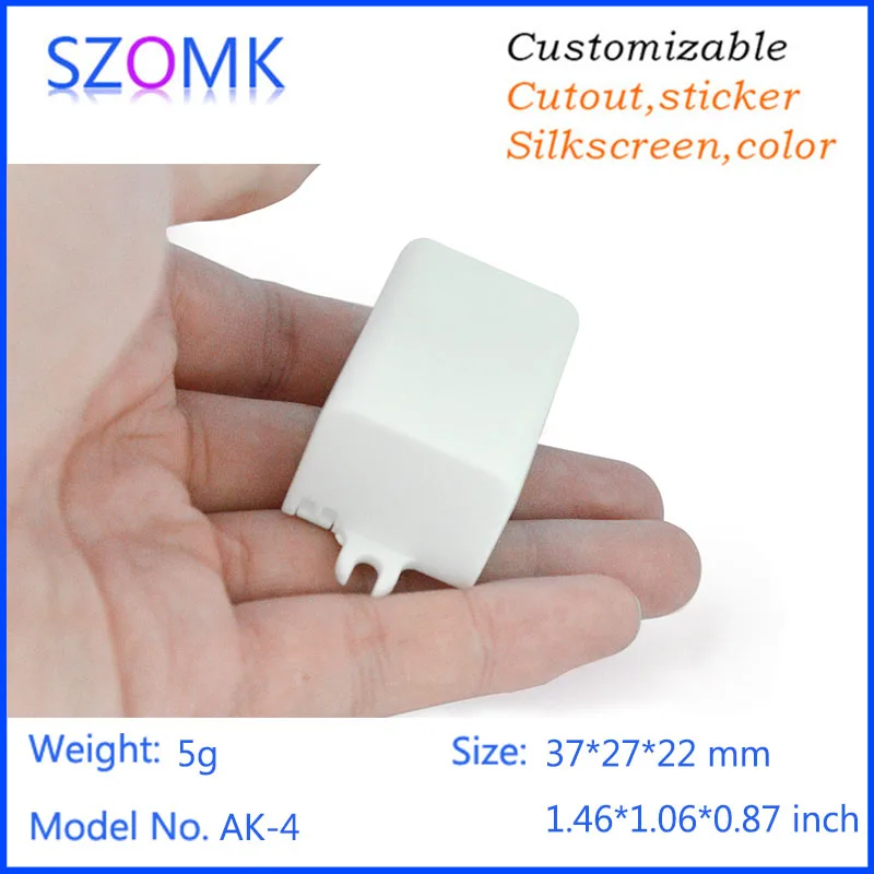 50 шт./партия пластиковый корпус для электроники 37*27*21 мм