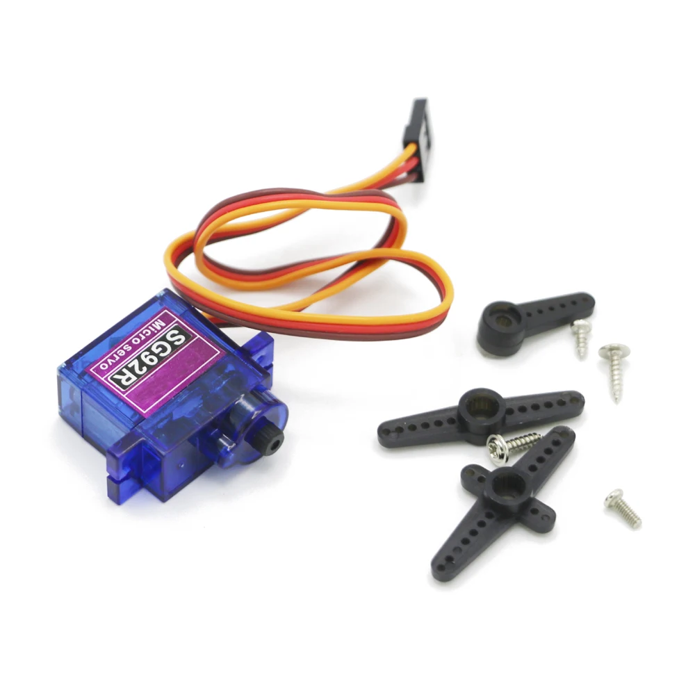 5 шт. SG92R Micro 9g сервопривод нейлоновые шестерни из углеродного волокна замена SG90