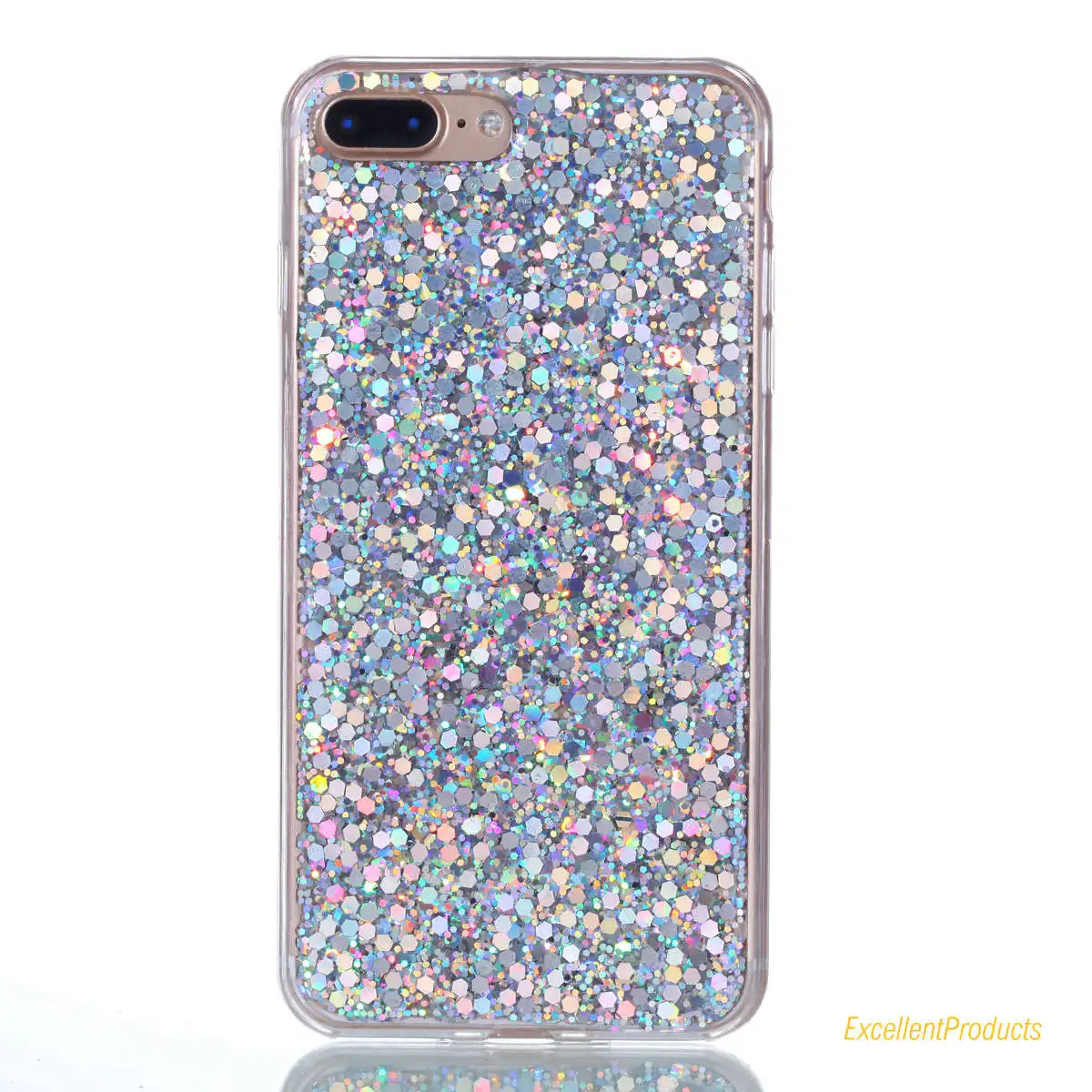 Чехлы для телефонов Apple iPhone 7 Plus чехол с блестками мигающий порошок задняя крышка