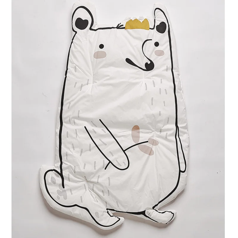 Мультяшное детское одеяло мягкий напольный коврик детский для сна украшение