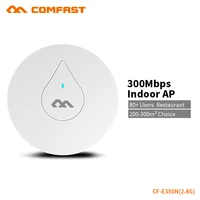 comfast 300mbs powerful wifi router ceiling ap wifi extender include 48v poe support openwrt 300 square meters coverage cf e350n