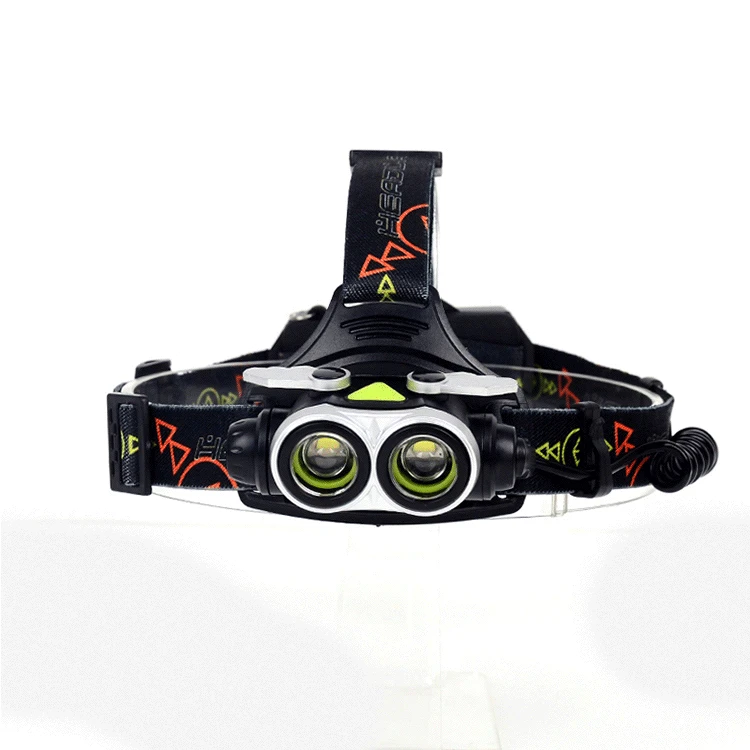 Litwod z207305A 2 шт. CREE XML L2 8000лм светодиодный налобный светильник Micro usb Перезаряжаемый налобный светильник 18650 или 3* AA батареи