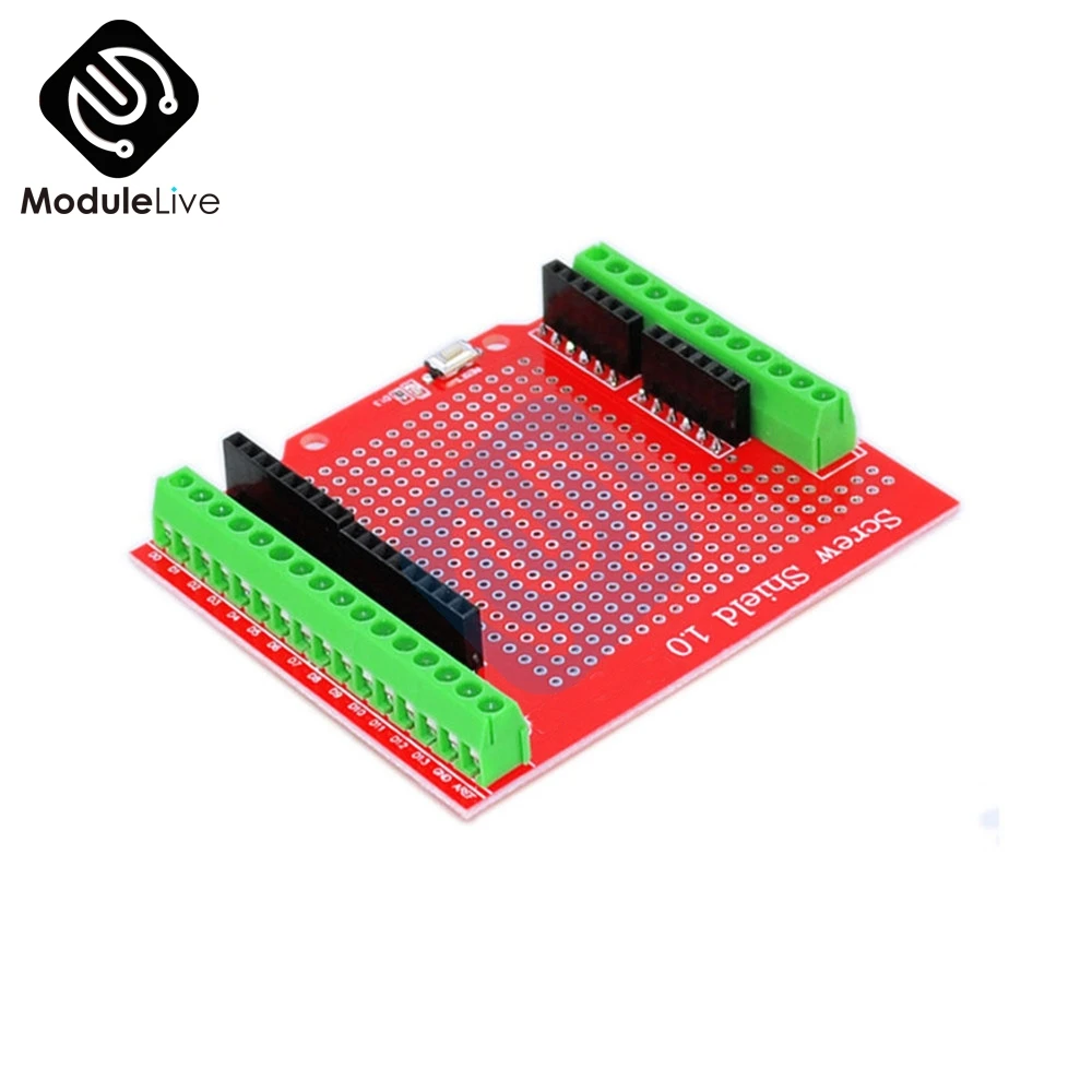 IO I/O Proto Винт Щит в сборе прототип терминал Плата расширения модуль для Arduino UNO R3