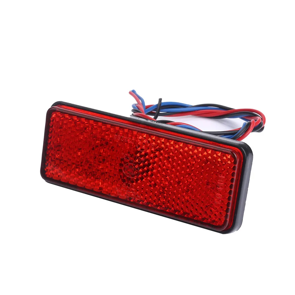 Франшиза 2 шт Универсальный автомобиль ATV SUV 12V красный 24 LED стоп противотуманный