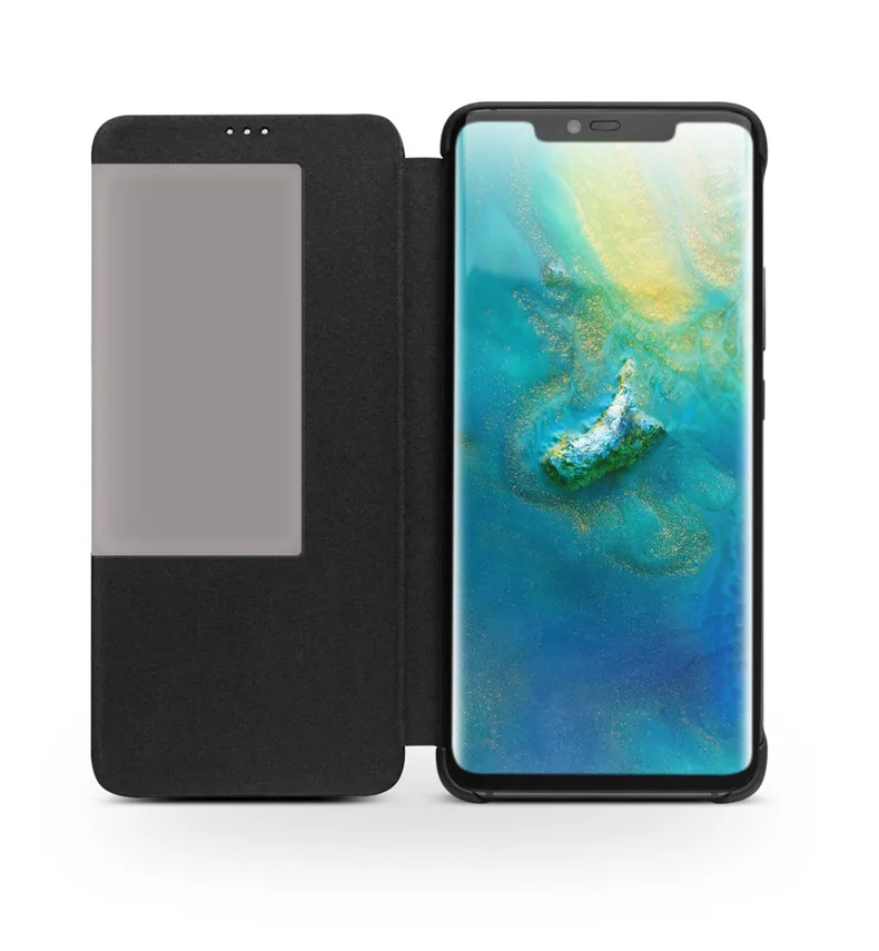 QIALINO, Ультратонкий чехол-книжка из натуральной кожи для huawei mate 20 Pro, Роскошный чехол для телефона с умным видом для huawei mate 20 X