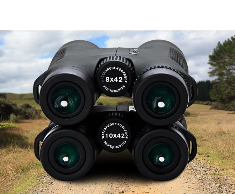 Бинокль Asika SHA1A 8X42 HD широкоугольный оптический объектив с фокусом для наблюдения