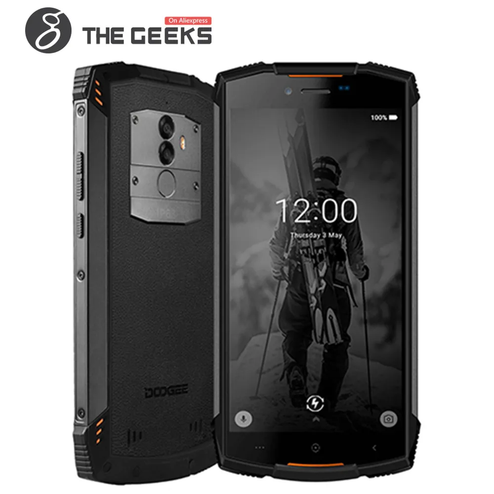 DOOGEE S55 Lite IP68 Водонепроницаемый телефон Android 8 1 2 ГБ 16 5500 мАч MTK6750T 4 ядра 5 две